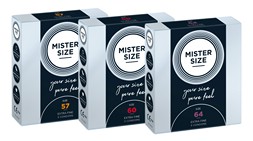 MISTER SIZE 3er Probierset 57-60-64